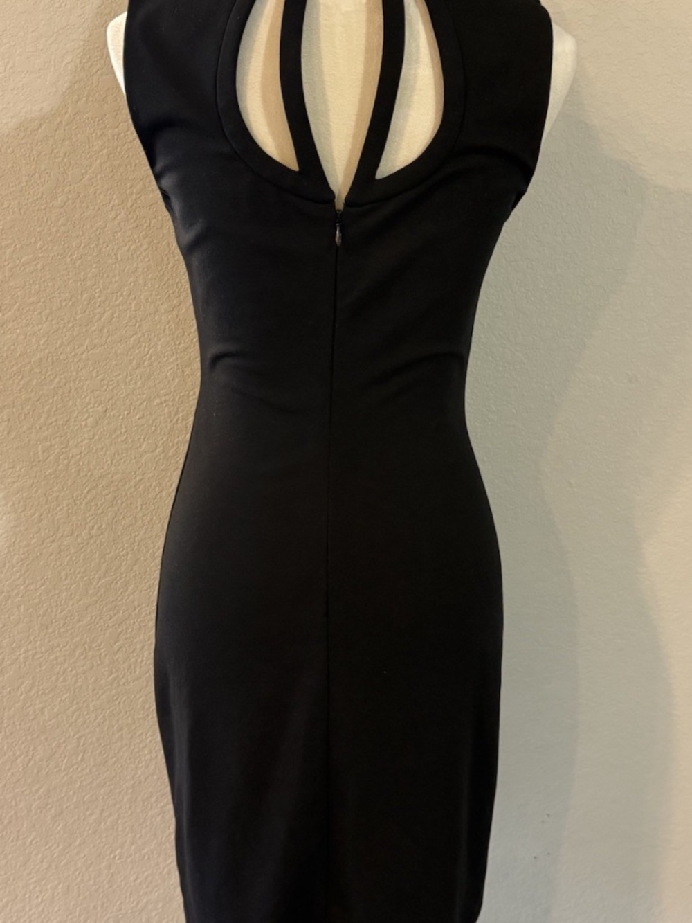 Diane von Furstenberg Womens 4 Black Bodycon Dress - Picture 4 of 10